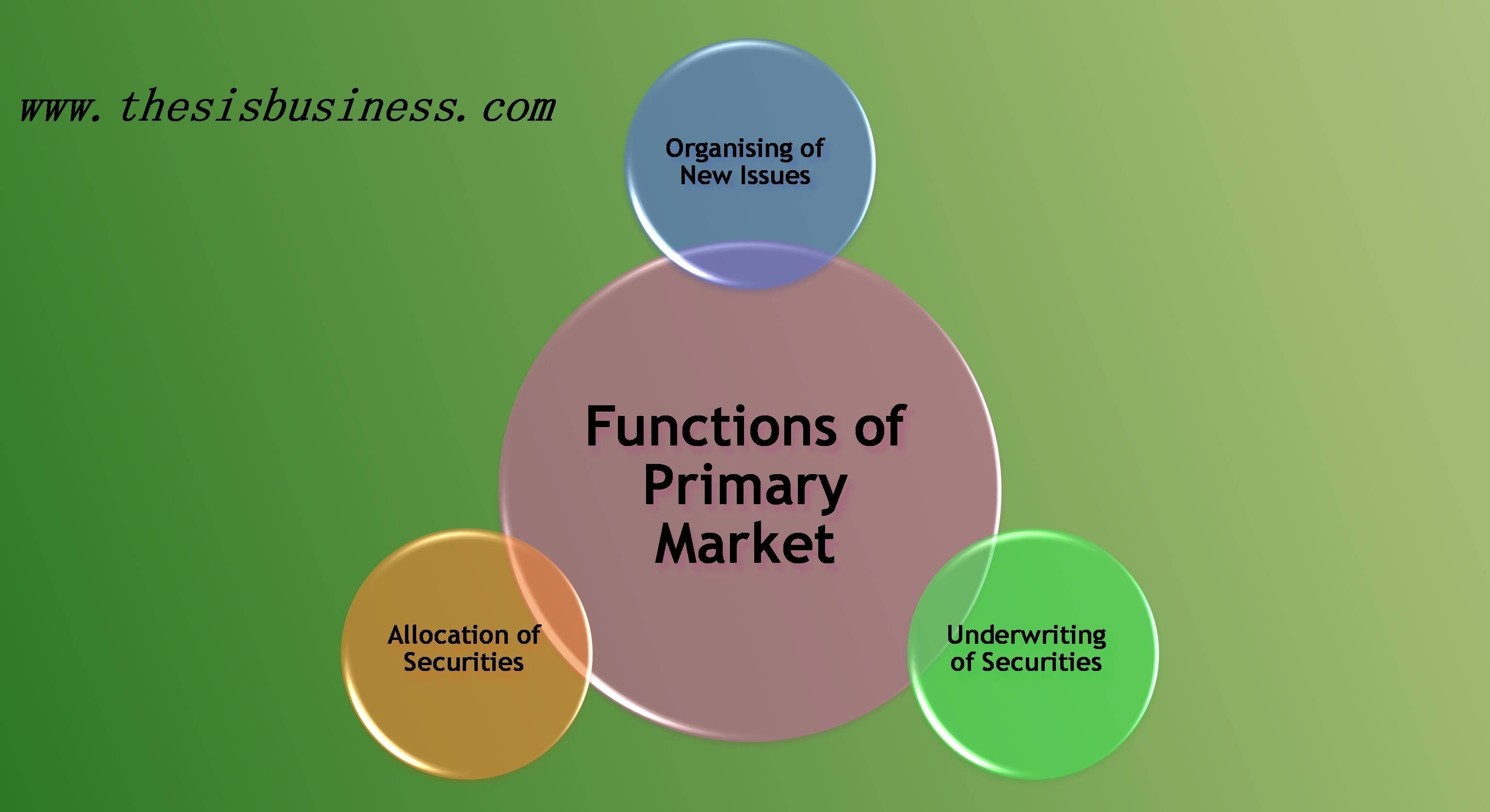 primary market meaning