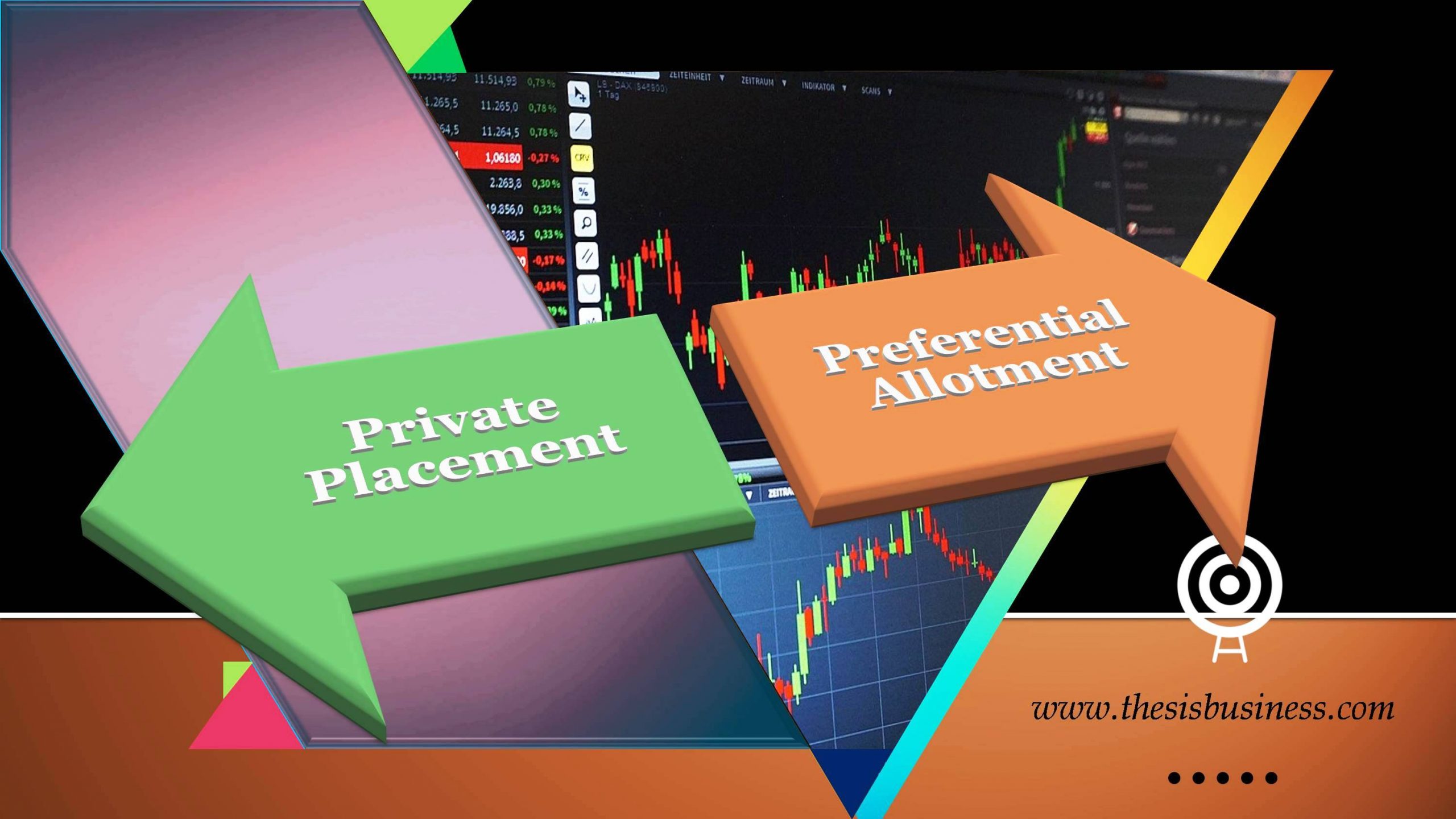 difference between private placement and preferential allotment