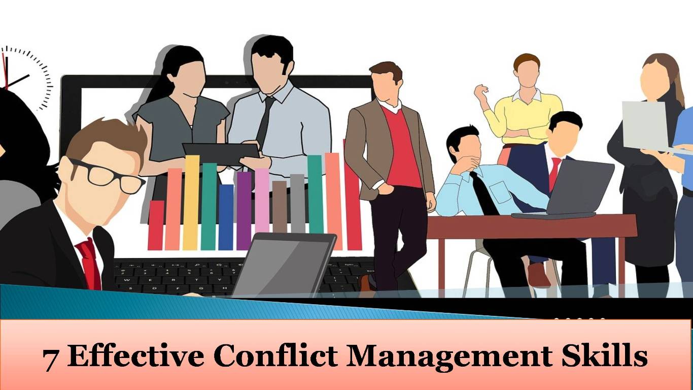 conflict management skills infographic